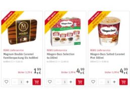 Rewe: Magnum und Häagen Dazs per Lieferservice zum Bestpreis