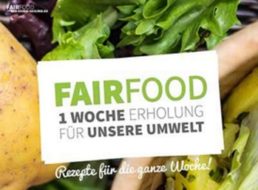 Gratis: Fairfood-Kochbuch mit regionalen / veganen Rezeptideen