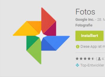 Unbegrenzter Speicher für Fotos und Videos mit der App "Fotos" (Bild: Google)