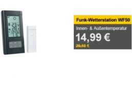 Allyouneed: Funkwetterstation WF50 für 14,99 Euro frei Haus