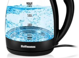 Druckerzubehoer.de: Glas/Edelstahl-Wasserkocher für 12,94 Euro frei Haus