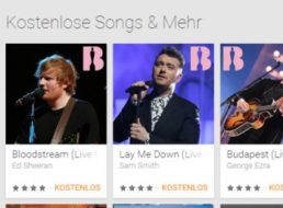 Gratis: Songs bei Google Play zu den Brit Awards 2015