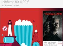 Google Play: Leihfilme für 99 Cent, eBooks ab 99 Cent für wenige Tage