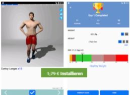 Gratis: Heimtraining-App "Gym Pro" für eine Woche zum Nulltarif