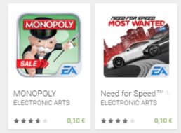 Google Play: 10 Top-Games für jeweils zehn Cent zum Download
