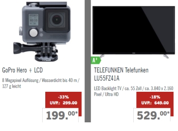 Lidl: Multimedia-Spezial mit "GoPro Hero" für 199 Euro