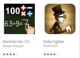 Gratis: Lern-Apps für Musik und Mathe bei Google Play zu Nulltarif