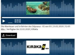 Gratis: Hörspiel "Die Abenteuer und Irrfahrten des Odysseus" zum Download