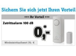 Gratis: Elektrischer Türalarm ab 39 Euro Warenwert bei Conrad