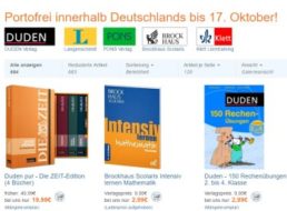 Terrashop: Bildungs-Bücher von Duden & Co. ab 1,99 Euro frei Haus