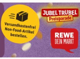 Rewe: Non-Food-Artikel mit Gratis-Versand für wenige Tage