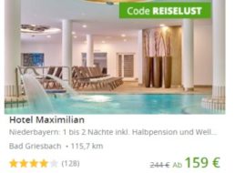 Groupon: 15 Prozent Rabatt auf Reise-Gutscheine bis Dienstag abend