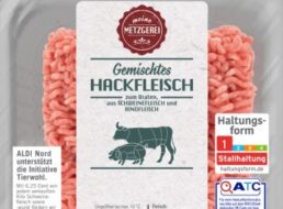 Aldi: Hackfleisch-Rückruf wegen Plastikteilen