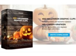 Gratis: 400 lizenzfreie Halloween-Grafiken via Franzis zum Nulltarif