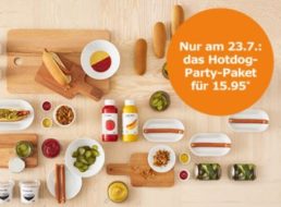 Ikea: Hotdog-Party-Paket für 32 Hotdogs zum Preis von 15,95 Euro