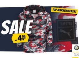 Sportspar: Jacken-Sale mit Markenjacken ab 4,95 Euro