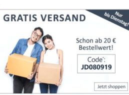 Jeans Direct: Gratis-Versand ab 20 Euro Warenwert