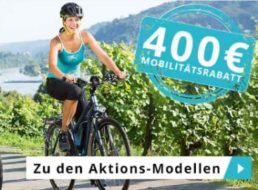 Kettler: eBikes mit 400 Euro Rabatt und Gratis-Versand