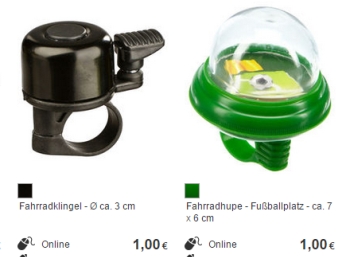 Fahrrad-Schnäppchen ab einem Euro frei Haus