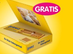 Gratis: Leibniz-Box mit Keksen geschenkt beim Kauf von drei Produkten