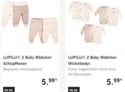 Lidl: Baby-Kleidung aus zertifizierter Bio-Baumwolle