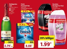 Lidl: Markenartikel für eine Woche rabattiert im Angebot