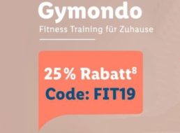 Gymondo: 25 Prozent Rabatt und Gratis-Monat via Lidl