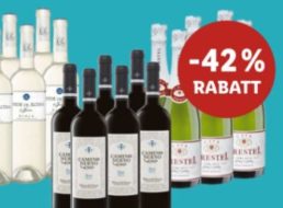 Lidl: Weinpakete und mehr mit Gratis-Versand für 6 Stunden