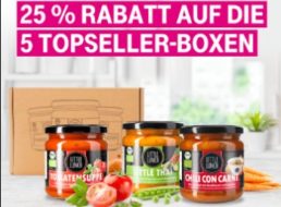 Little Lunch: Sechserbox Bio-Suppen für 13,84 Euro frei Haus via Telekom