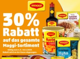 Penny: 30 Prozent Maggi-Rabatt und 20-fach Payback-Punkte auf Asia-Produkte