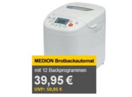 Allyouneed: Brotbackmaschine Medion MD 14752 für 39,95 Euro frei Haus