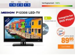 Plus: Einsteiger-TV mit Triple-Tuner und DVD-Player für 89,95 Euro