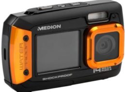 Allyouneed: Wasserdichte Digicam Medion Life S43028 für 49,95 Euro