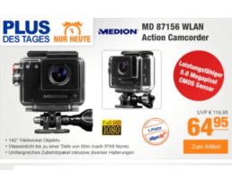 Plus: Actionkamera Medion Life S47124 für unter 60 Euro frei Haus
