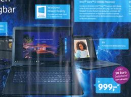 Aldi-Notebook: Medion P7652 mit starker CPU für 999 Euro