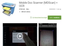 Gratis: Mobile Doc Scanner für Android zum Nulltarif