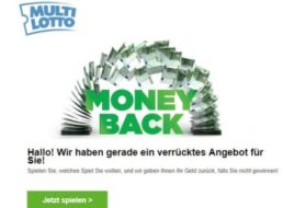 Warnung: Leere "Geld-zurück-Versprechen" bei Multilotto