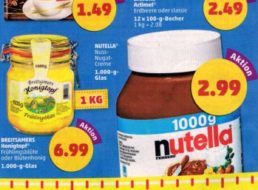 Penny: Nutella im Kiloglas für 2,99 Euro ab Montag