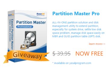 Gratis: Partition Master Pro für 48 Stunden zum Nulltarif