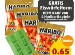 Gratis: Haribo-Eiswürfelform beim Kauf von vier Tüten für 2,60 Euro
