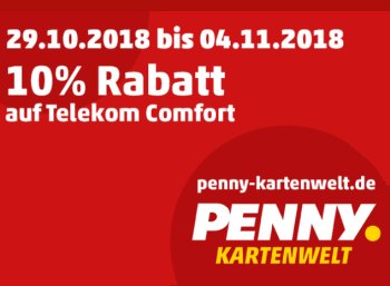 Penny: Via "Telekom Comfort" die Festnetzrechnung monatlich um 2 Euro drücken