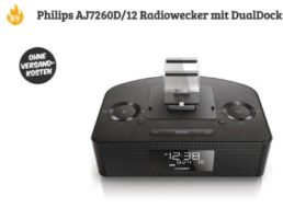 Dealclub: Philips AJ7260D/12 Radiowecker mit Dual-Dock für 89 Euro frei Haus