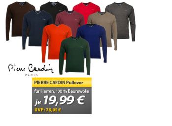 Pierre Cardin-Pullover für 19,99 Euro frei Haus