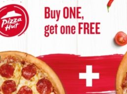 Groupon: Pizza-Hut-Gutschein für 2-für-1-Aktion zum Preis von einem Euro