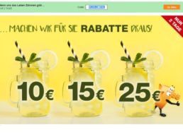 Plus: 10 bis 25 Euro Rabatt bis Ende Montag mit neuem Gutschein