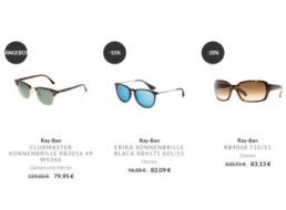 Ray Ban: Brillen im Sale mit zehn Prozent Extra-Rabatt