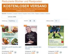 Terrashop: Restposten-Sale mit Büchern ab 99 Cent frei Haus