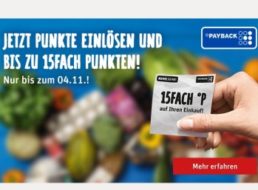 Rewe: 7,5 Prozent Rabatt online und offline via Payback