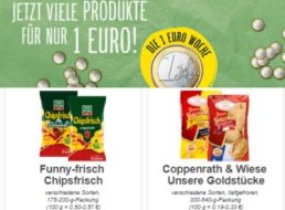 Rewe: Ein-Euro-Woche sowie Eis von "Ben & Jerry's" für je 4,99 Euro