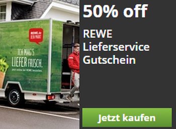 Rewe: 20 Euro Rabatt für Neukunden beim Rewe Lieferservice